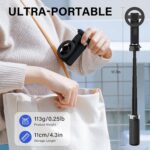 Opticnock 4-in-1 Magnetic Selfie Stick for iPhone/Android - 360° Rotatable, Extendable with Wireless Remote | Pocket Size | Includes Phone Ring (1PC) - Image 7