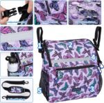 Wheelchair Bags, Wheelchair Backpack with Cup Holder, Wheelchair Bags to Hang on Back, Electric Wheel Chair Accessories, Large Storage Bag for Walker Rollator - Image 4