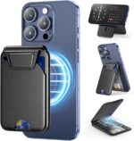 Mag-Safe Wallet - Magnetic Wallet for Phone Adjustable Magnetic Wallet Stand 5 Card Holder, Lightweight Flap Leather Mag-Safe Wallet for iPhone 17/16/15/14/13/12 Series,Not for iPhone 13/12 Mini - Image 10