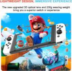 VR Headset, Designed for Nintendo Switch & Switch OLED Accessories for Switch VR Games, Labo VR and YouTube VR, VR Glasses with Adjustable Pupil Distance and Adjustable Switch Goggles Strap - Image 3