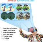 VR Headset, Designed for Nintendo Switch & Switch OLED Accessories for Switch VR Games, Labo VR and YouTube VR, VR Glasses with Adjustable Pupil Distance and Adjustable Switch Goggles Strap - Image 8