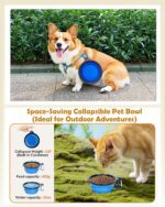 Morpilot Cat Carrier - Soft Sided Cat Carrier Large for Big Medium Cats and Puppy up to 18lbs, Pet Carrier with Safety Zippers, Foldable Bowl, Airline Approved Large Dog Carrier - Dark Gray - Image 4