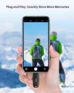 Aiibe 128GB USB C Flash Drive Type C USB 3.1 Flash Drive USB Drive 128GB Thumb Drive USB-C Memory Stick for Smartphone Laptop Tablet iPhone 15 (1 Pack Black) - Image 5