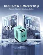 W&O 45W GaN Charger Fast Charging,Retractable Phone Charger Wall Plug with Lightening and Type-C Cables,for iPhone16/15/14/13/12/11 Series, Galaxy S25 24,Android and More (Blue) - Image 4