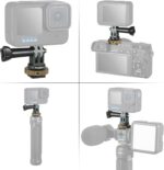 MINIFOCUS Hot Shoe to GoPro Mount Adapter, Camera Cold Shoe Mount Adapter with Aluminum CNC Thumb Screw for GoPro Hero 13/12/11/10/9/8/7/6/5/4, DJI Osmo Action, Campark and Other Action Cameras - Image 7