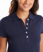 Nautica Women's Easy Classic Short Sleeve Stretch Cotton Polo Dress - Image 4