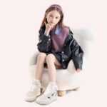 Girls High Top Sneaker Non Slip Casual Walking Lightweight Lace Up Sneakers for Little/Big Kid - Image 3