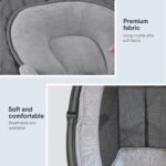 BabyBond Baby Swings for Infants to Toddler | Bluetooth Baby Swing with 3 Seat Positions | 5 Natural Sway Motion | Bluetooth Music | 5-Point Harness | Includes Remote Control - Image 5