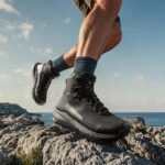 NORTIV 8 Men's Mid Waterproof Hiking Boots Outdoor Lightweight Breathable Trekking Camping Mountaineering Shoes HydroTrek - Image 8