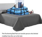Positioning Bed Pad with Handles 48" X 40" Incontinence Mattress Bedding Protector Liner Underpad Straps for Easy Lift & Transfer Reusable Washable Hospital Quality - Image 4