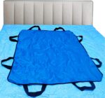 Positioning Bed Pad with Handles 48" X 40" Incontinence Mattress Bedding Protector Liner Underpad Straps for Easy Lift & Transfer Reusable Washable Hospital Quality - Image 5