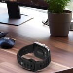 LOKEKE Compatible with Huawei Watch Fit 3 Replacement Band - Silicone Wrist Smartwatch Accessories Sport Wristband Compatible with Huawei Watch Fit 3 (Black) - Image 7