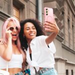 Ezanmull for Samsung Galaxy S24 FE Case Magnetic Shockproof, [Fit for MagSafe] [Glass Screen Protector + Camera Lens Protector] Translucent Anti-Fingerprint Case for Samsung Galaxy S24 FE (Pink) - Image 8