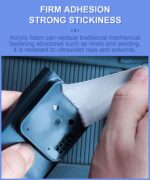 Double Sided Sticky Pads,Made of 3M VHB,Strong Adhesive Tape Squares Heavy Duty Waterproof Heat Resistant, Extreme Mounting Foam Tape,Car Home Outdoor Use, 24 Pcs 1.57x1.97 Inch - Image 4