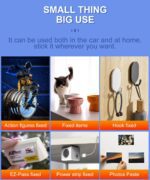 Double Sided Sticky Pads,Made of 3M VHB,Strong Adhesive Tape Squares Heavy Duty Waterproof Heat Resistant, Extreme Mounting Foam Tape,Car Home Outdoor Use, 24 Pcs 1.57x1.97 Inch - Image 7