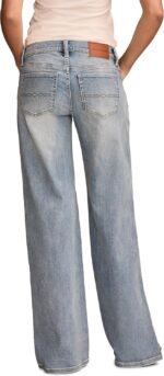 Lucky Brand Womens Mid Rise Sweet Wide Leg Jeans - Image 3