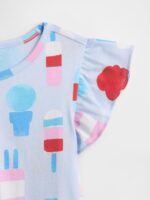 GAP Baby Girls' Flutter Sleeve Knit Top - Image 4