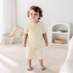 Toddler Boy Short Sleeve T-Shirt Shorts Sets, 100% Cotton Boy Summer Outfits - Image 3