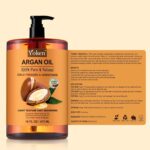 Yoken Argan Oil for Hair, Pure and Natural Morocco Argan Oil, Argon Oil For Hair, Scalp, Face & Skin Care, 100% Cold Pressed Hair Conditioner, Unrefined Argon Nails Carrier Oil (16 Fl Oz) - Image 8