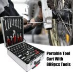 Home Tool Set Kit -899 PCS Home Auto Repair Tool Kit with Rolling Tool Box, Complete Hand Tool Set, Perfect for Homeowner, Diyer, Handyman - Image 4