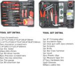 Home Tool Set Kit -899 PCS Home Auto Repair Tool Kit with Rolling Tool Box, Complete Hand Tool Set, Perfect for Homeowner, Diyer, Handyman - Image 6