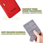 Switch 2 Game Case Holder for Nintendo Switch2/OLED/LITE Games & Micro SD Cards, FUNLAB Switch2 Game Card Holder Cartridge Case with 24 Game Card Storage - Red - Image 6