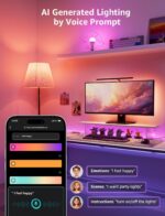 Lepro B1 AI Smart Light Bulbs - WiFi & Bluetooth RGBWW Color Changing LED Bulb Compatible with Alexa & Google Assistant, AI Generated Lighting LLM, AI Voice Control, Music Sync, 2.4GHz Only, 2 Pack - Image 6