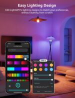 Lepro B1 AI Smart Light Bulbs - WiFi & Bluetooth RGBWW Color Changing LED Bulb Compatible with Alexa & Google Assistant, AI Generated Lighting LLM, AI Voice Control, Music Sync, 2.4GHz Only, 2 Pack - Image 7