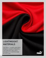 PUMA Boys Active Shorts Set - 2 Piece Dry Fit T-Shirt and Performance Gym Shorts - Activewear Clothing Set for Boys (4-16) - Image 5