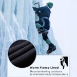 BenBoy Women's Outdoor Waterproof Windproof Fleece Slim Cargo Snow Ski Hiking Pants - Image 4