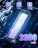 Memoqueen M833 Portable Wireless Printer for Travel, Inkless Thermal Printer Bluetooth Support 8.5'' x 11'' US Letter & A4 Thermal Paper, for Phone & Laptop for Office, School, Home - Image 9