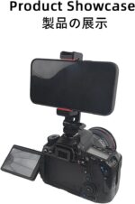 Camera Hot Shoe Cell Phone Holder with Cold Shoe Cell Phone Tripod Adapter for Microphone LED Light iPhone DSLR Mirrorless Camera Photography - Image 9