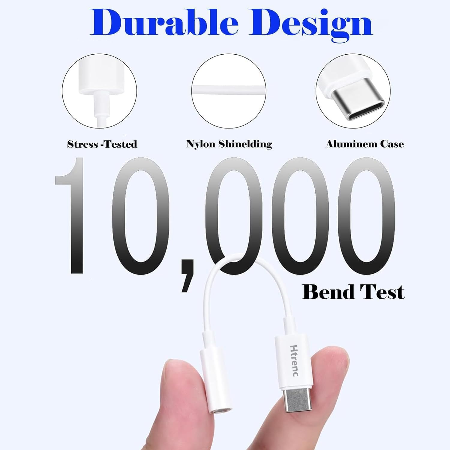 USB C to 3.5mm Headphone Jack Adapter for iPhone17/ iPhone 16/16 Pro/15/15 Pro/Pro Max/Plus, Type C Aux Audio Dongle Cable Cord Compatible with iPad, Samsung Galaxy S23/S23/S22/S21, MacBook（2 Pack） - Image 7