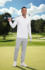 Askdeer Men's Golf Polo Shirts Long Sleeve UPF 50+ Performance Collar Shirts Lightweight Summer Casual Quick Dry Tee - Image 5