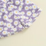 fhutpw Toddler Baby Girls Summer Outfits Daisy Ruffle Short Sleeve T-Shirts Tops Floral Shorts 2Pcs Clothes Set 6M-4T - Image 7