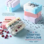 Soap Making Kit - Soap Making Supplies melt and Pour - DIY Set for Adults and Kids, Includes soap Base, Silicone molds, fragrances, Rose and Lavender Petals, by Prime Creations - Image 7