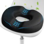 Donut Pillow Seat Cushion, Donut Chair Cushions for Postpartum Pregnancy & Hemorrhoids, Sciatica & Hip & Coccyx Pain Relief Desk Chair Cushion for Long Sitting Office Workers, Car Drivers - Image 9