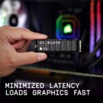 WD_BLACK 2TB SN850X NVMe Internal Gaming SSD Solid State Drive with Heatsink - Works with Playstation 5, Gen4 PCIe, M.2 2280, Up to 7,300 MB/s - WDS200T2XHE - Image 4