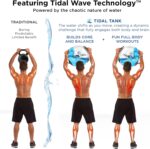 Sphere Mini - Heavy Bag Aqua Ball, Water Weight - Sandbag Weight Set for Home Gym, Adjustable Sand Bags Weights Workout - Portable Exercise Fitness Equipment - Workout Videos - Image 4