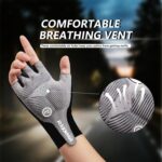 Cycling Gloves,Anti-Slip 5mm Padded Biking Gloves for Men Women Shock-Absorbing Summer Breathable for Road Bicycle Commuting - Image 6