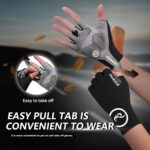 Cycling Gloves,Anti-Slip 5mm Padded Biking Gloves for Men Women Shock-Absorbing Summer Breathable for Road Bicycle Commuting - Image 7