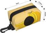 cartoon banana Printed Pet Travel Storage Bag - Portable Drawstring Cleanup Bag for Hiking and Camping - Image 6