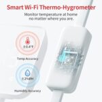SwitchBot Hub 2 (2nd Gen), work as a WiFi Thermometer Hygrometer, IR Remote Control, Smart Remote and Light Sensor, Link SwitchBot to Wi-Fi (Support 2.4GHz), Compatible with Alexa&Google Assistant - Image 4