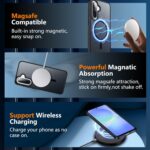 Magnetic for Samsung Galaxy A36/A56 5G Phone Case,Shockproof Protective Durable Slim Translucent Matte Anti-Fingerprint Phone Case,Black - Image 6