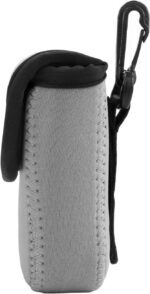 MegaGear Ultra Light Neoprene Camera Case Compatible with Fujifilm XF10, Gray, Compact (MG1539), PU Leather - Image 4