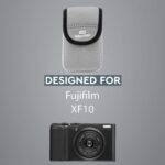 MegaGear Ultra Light Neoprene Camera Case Compatible with Fujifilm XF10, Gray, Compact (MG1539), PU Leather - Image 6