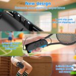 HEYSTOP Sports Accessories for Nintendo Switch 2 ,10 in 1 Family Sports Accessories Kit for Nintendo Switch 2 Games, with Leg Strap,Golf Clubs,Tennis Rackets,Sword Grips,Joy-con wrist straps - Image 9