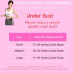 Back Posture Corrector for Women - Adjustable Lightweight Back Brace Posture Corrector Bras for Neck Shoulder Upper Back - Invisilite Hunchback Slouching Under Clothes (Medium) - Image 4