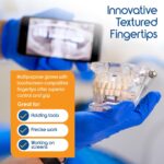 Inspire Nitrile Gloves Medical Examination | 4.5 Grade The Original Quality Stretch Cobalt Blue | Disposable Latex Free Doctors,EMT, Food Service, Cleaning, Janitorial, Household, Hospitals and More - Image 7
