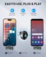 Mini Microphone for iPhone: Wireless Lavalier Microphone for Android - Noise Canceling Magnetic Clip Lapel Mic - Vlogging & Pro Video Recording for Content Creators - Image 3